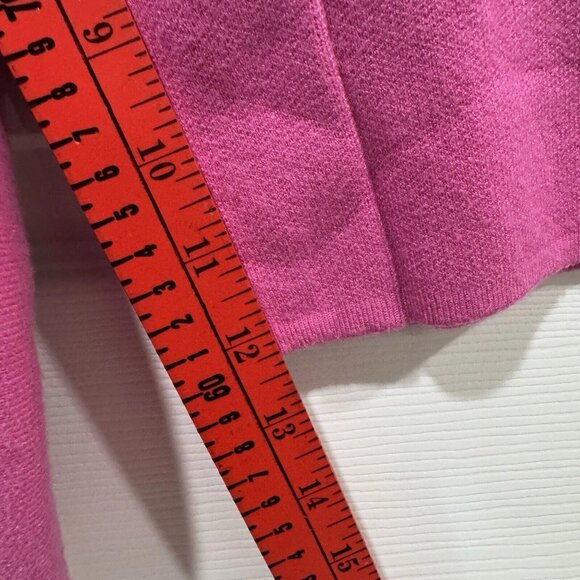 Maeve by Anthropologie Pink pullover Sweater size Xsmall Xs Fitted Cinched - Picture 4 of 6